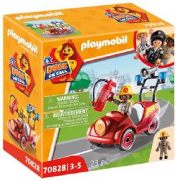 PLAYMOBIL DUCK ON CALL - D.O.C VOITURETTE DE POMPIER #70828